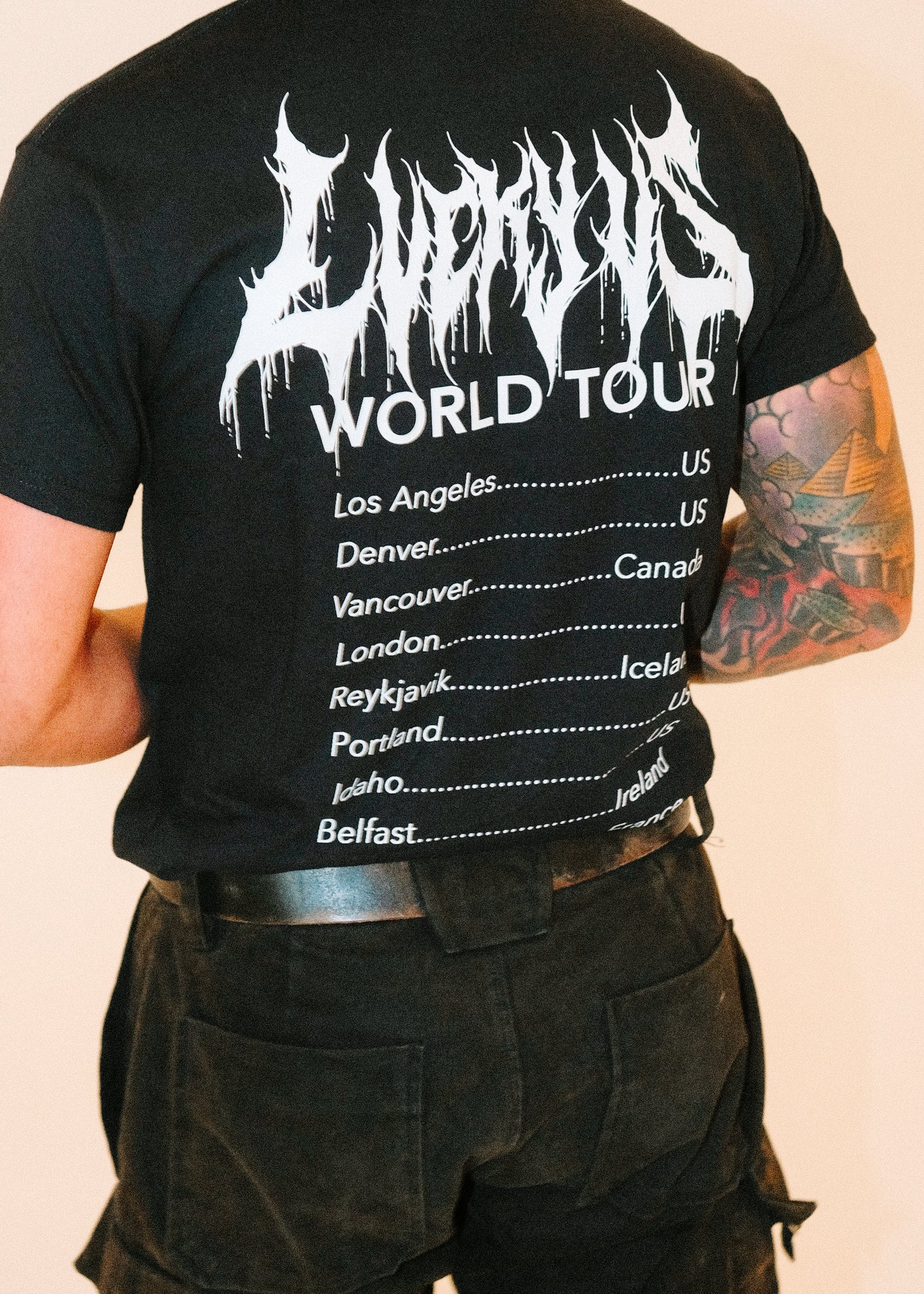 World Tour Lucky Us Shirt - LOW RESTOCK