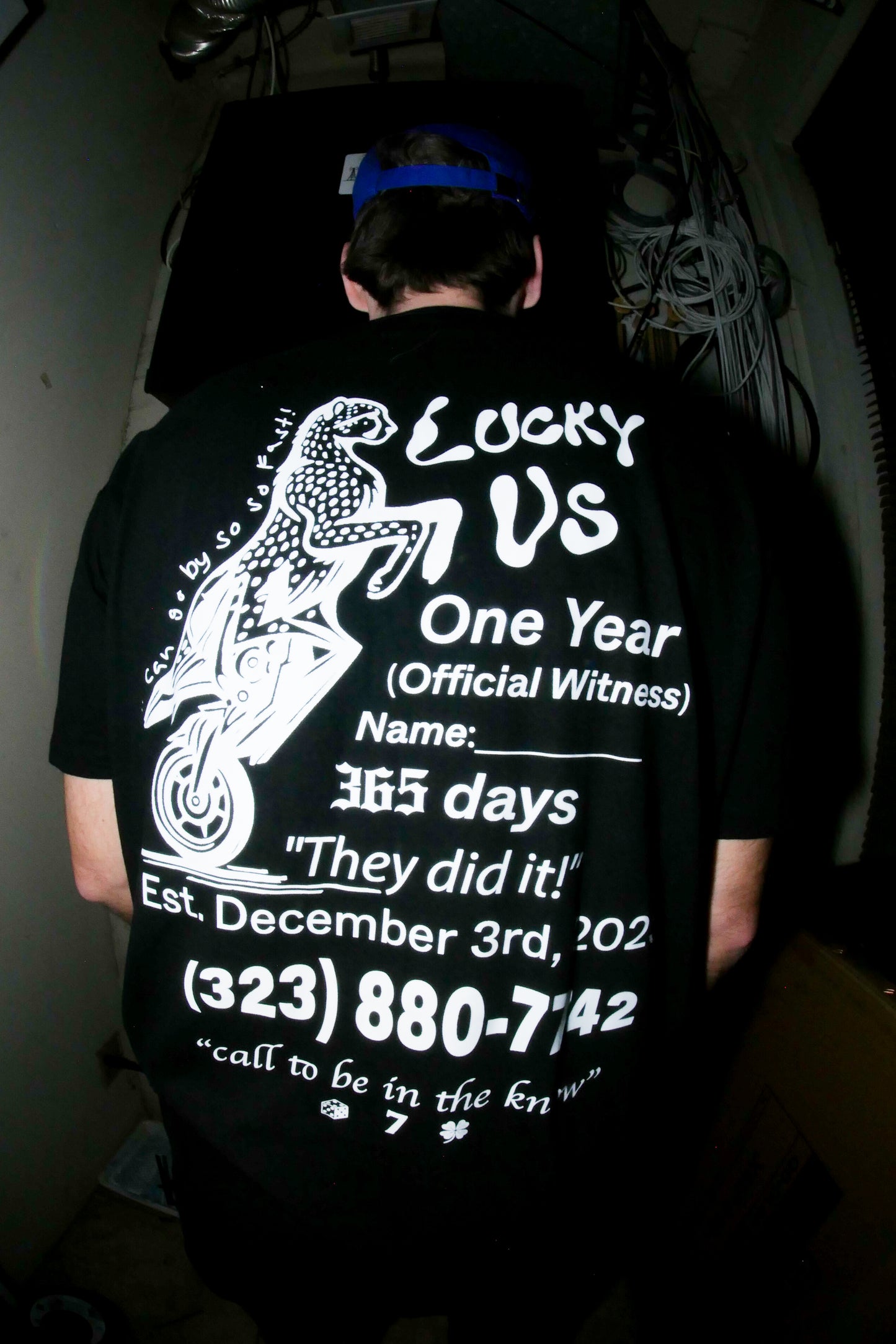 One Year Cheeta - Lucky Us